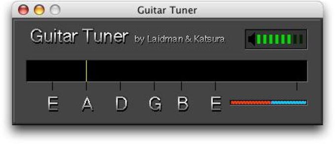Free acoustic guitar tuner app